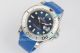 EW Factory Rolex Yacht Master 40MM Blue Dial Blue Rubber Strap Watch (3)_th.jpg